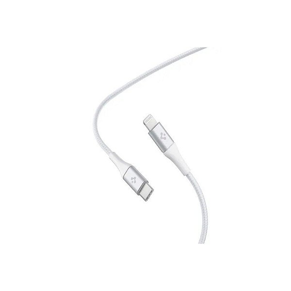 Cabo Spigen Airwire PB2101 ACA04193 USB-C A Conector Lightning - Branco
