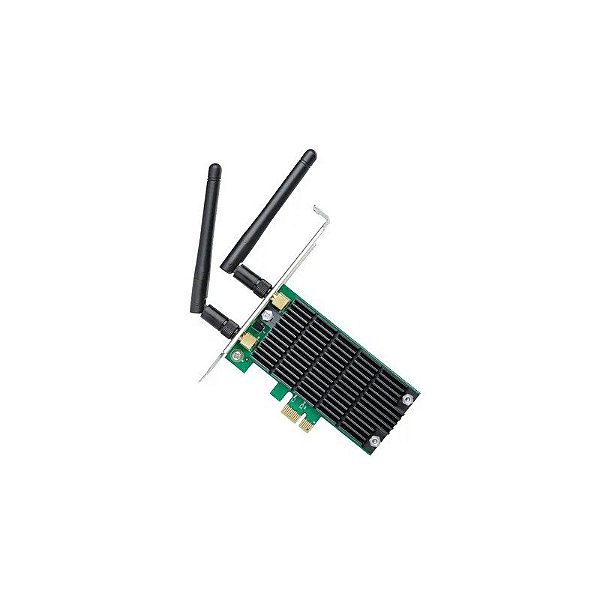 Adaptador WiFi PCI Express TP-Link AC1200 WiFi Archer T4E Dual Band /300Mbps/867Mbps - Preto