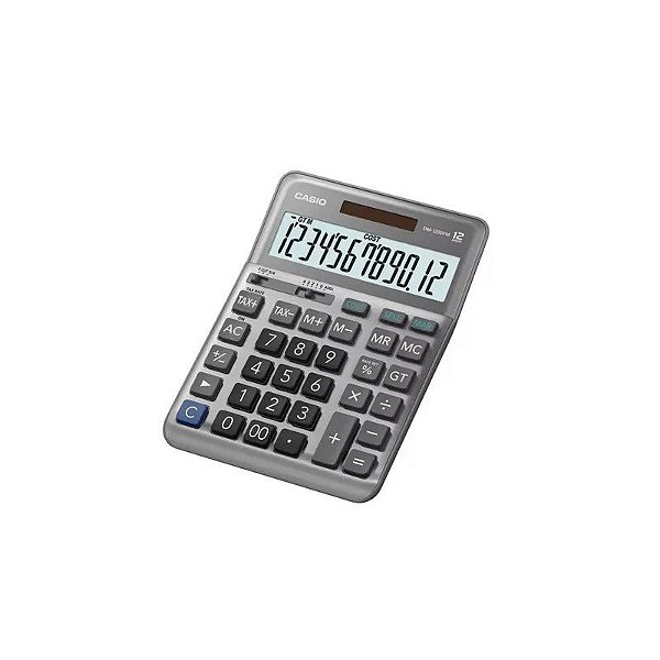 Calculadora Casio DM-1200FM Cinza