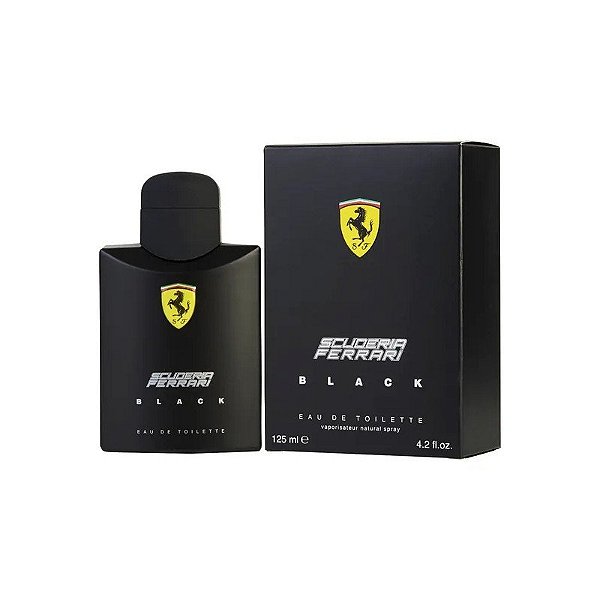 Perfume Ferrari Scuderia Ferrari Black Edt Masculino - 125Ml