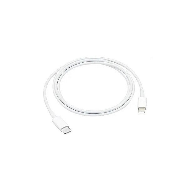 Cabo USB-C Lightning Apple MUQ93ZM/A 1M - Branco