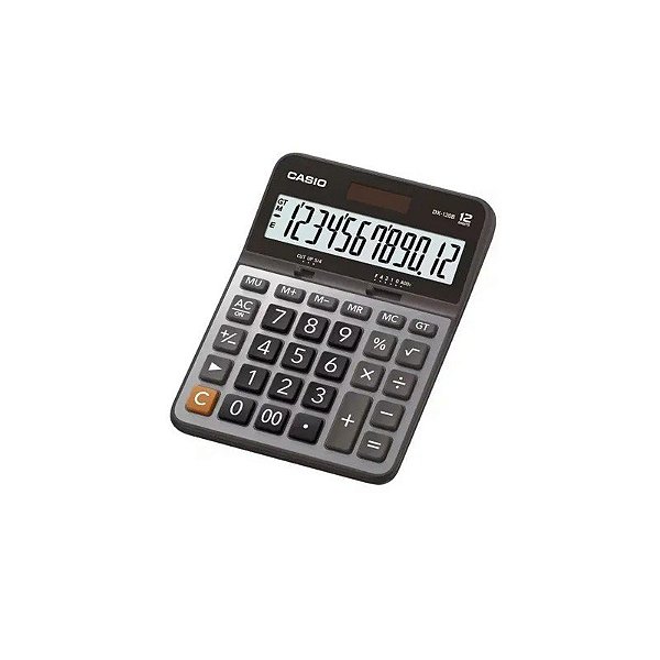 Calculadora Casio DX-120B - Prata/Preto