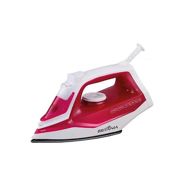 Ferro de Passar a Vapor BFV201R com 1250W/245ML/220V - Vermelho