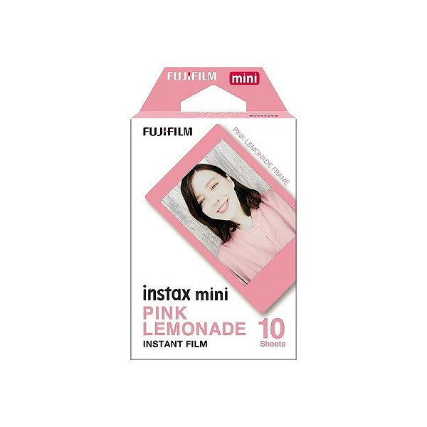 Película Fujifilm Instax Mini Pink Lemonade de 8,6 x 5,4 cm (10 unidades)