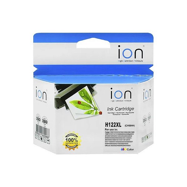 Cartucho de Tinta Ion 122XL 18ML - Cor