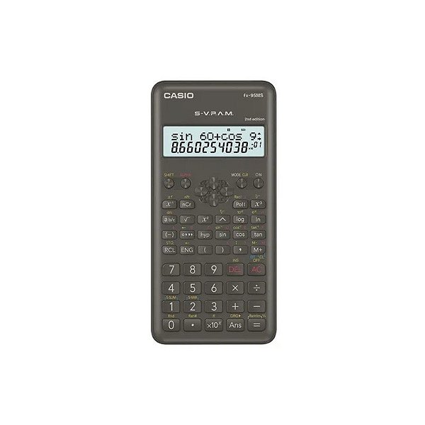 Calculador Científica Casio FX-95MS 2ND Edition - Preto