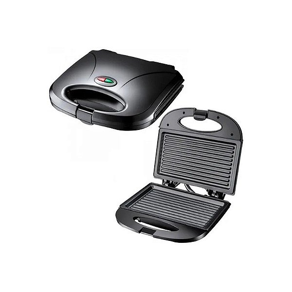 Sanduicheira Grill Megastar TX8862 com 800W/220V - Preto