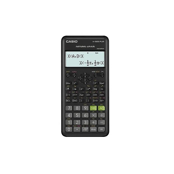 Calculadora Casio FX-85ES Plus 2ª Edição - Preto
