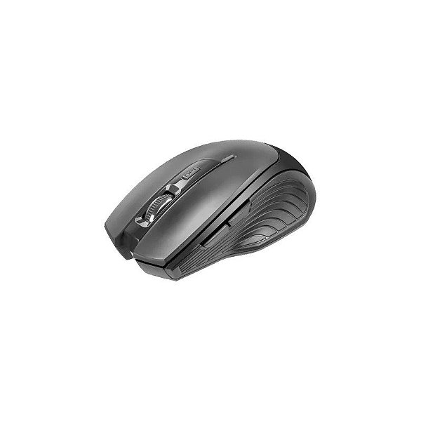 Mouse Klip Wireless KMW-355BK Vortex 1600DPI/6 Botões - Preto