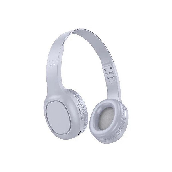 Fone de Ouvido Bluetooth Hoco W46 - Cinza
