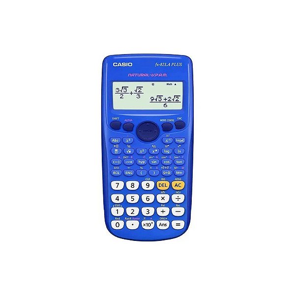 Calculadora Científica Casio FX-82LA Plus Azul