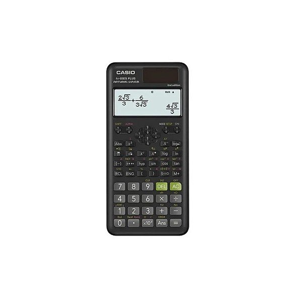 Calculadora Casio FX-85MS 2ª Edição - Preta