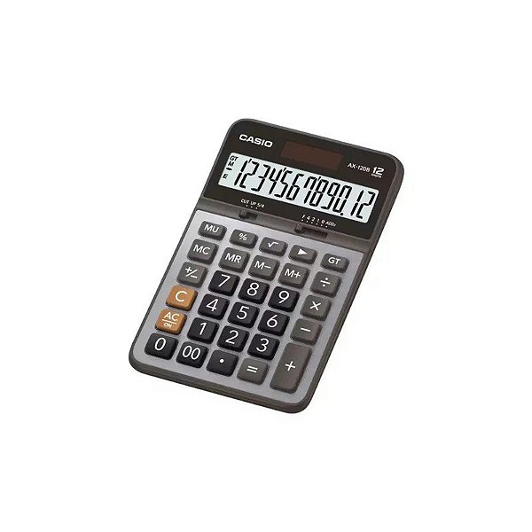 Calculadora Casio AX-120B Prata/Preto