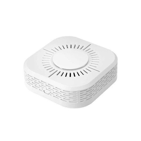 Sensor de Fumaça Sem Fio Eachen RF8600066-433 - Branco