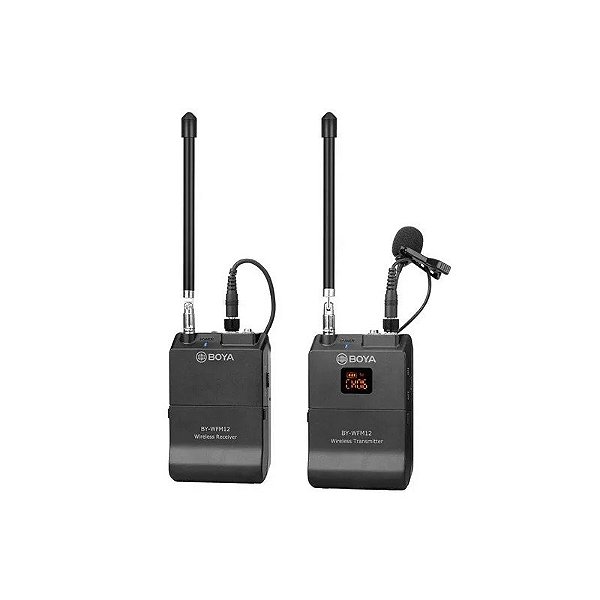 Microfone Lapela Boya BY-WFM-12