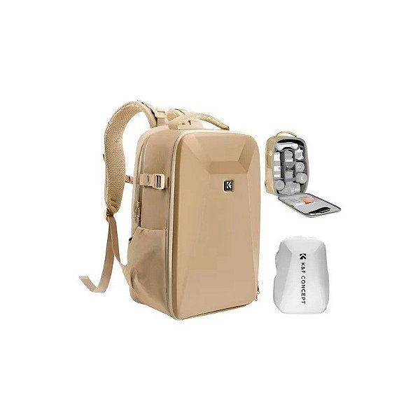 Mochila K&F KF13-134V1 Haedshell Caqui