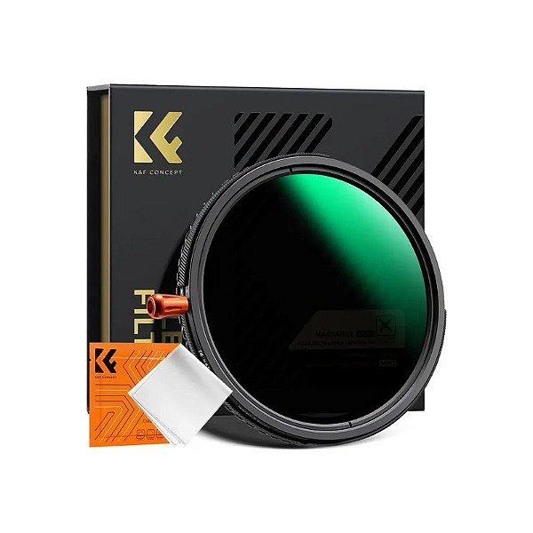 Kit Filtro K&F KF01-1484 82MM Nano-X Black 1/4 HD