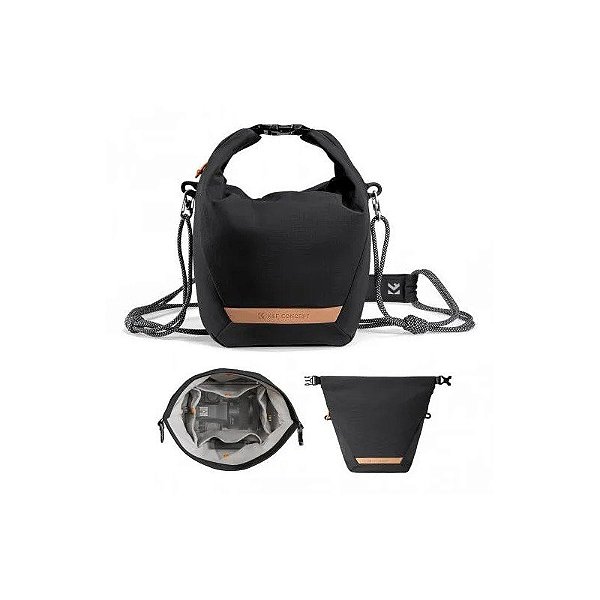 Mochila de viagem urbana K&F KF13-168V2 5L Wan 11 Preta