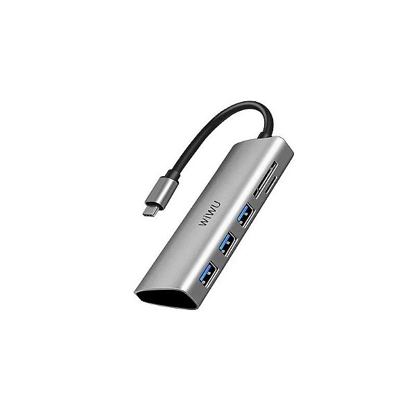 Hub USB-C Wiwu T5 5 em 1