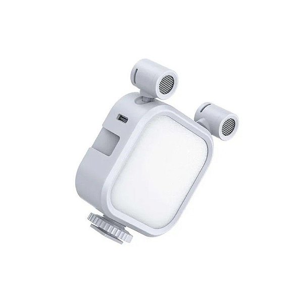 Microfone Com LED Mamen SML-V03
