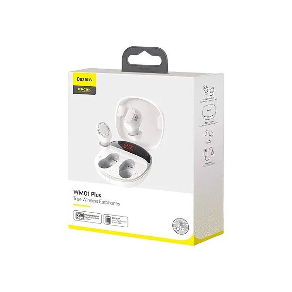Fone de ouvido Baseus NGWM01P-02 WM01 Plus