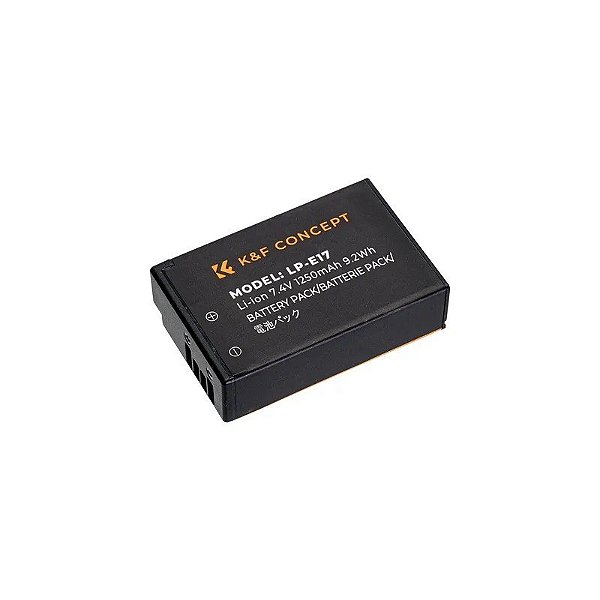 Bateria K&F KF28-0014V3 LP-E17 1250MAH