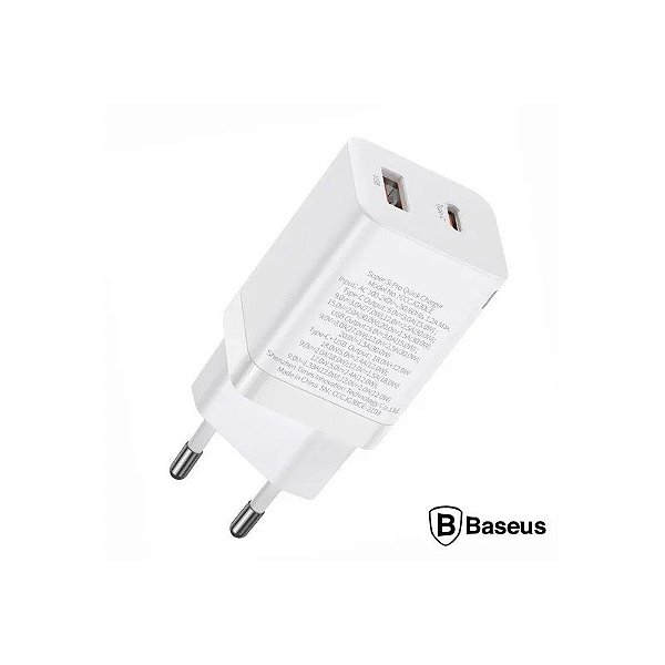 Base de carregamento Baseus CCSUPP-E02 C+USB 30W