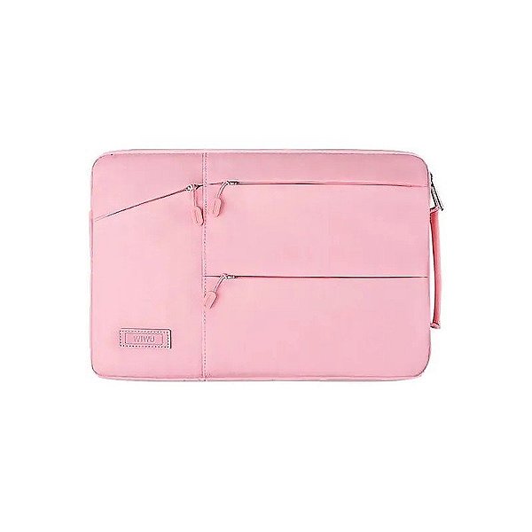 Estojo Bolso Pocket Case Wiwu 15.4 Rosa