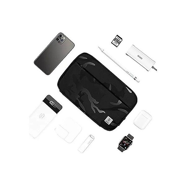 Estojo Wiwu Camou Travel Preto