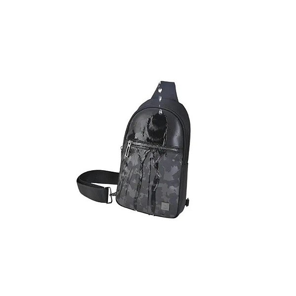Bolsa Wiwu Case Salem Transversal Preta