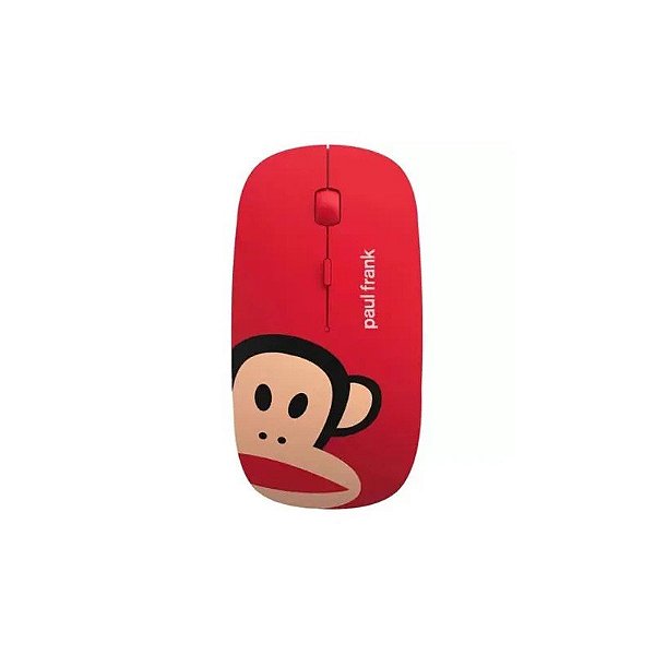 Mouse Wiwu Paul Frank WM102 Vermelho
