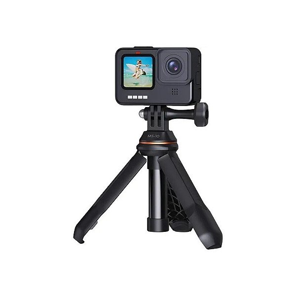 Tripé Mini K&F KF09-133 31,5cm Laranja/Cinza
