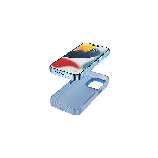 Capa Wiwu IP Frosted IP14 6.1PRO Azul