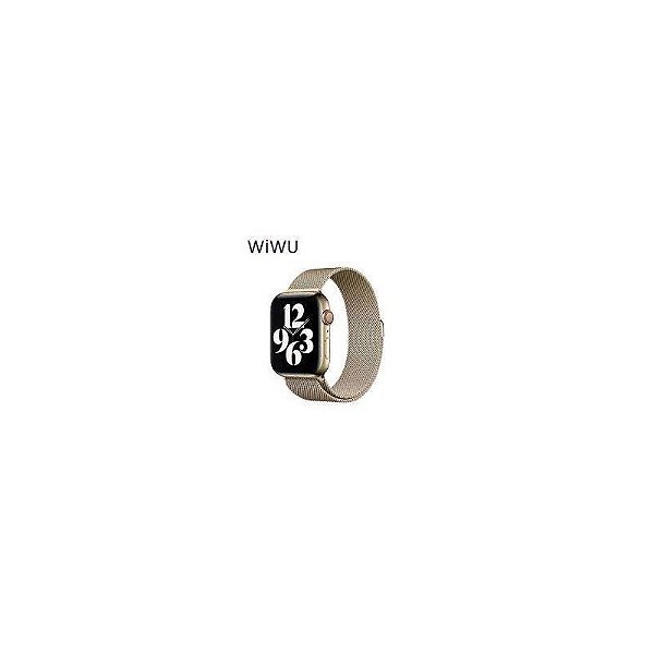 Pulseira Wiwu Minalo Inox 38-40MM Dourada