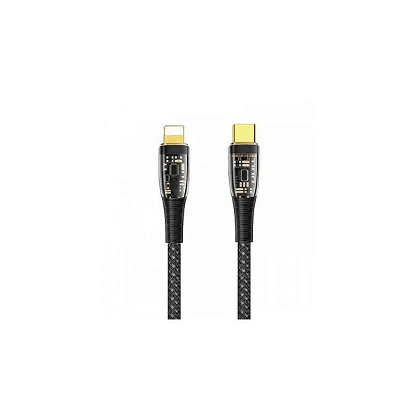 Cabo Wiwu TM01 USB/Lightning 1,2 M Preto