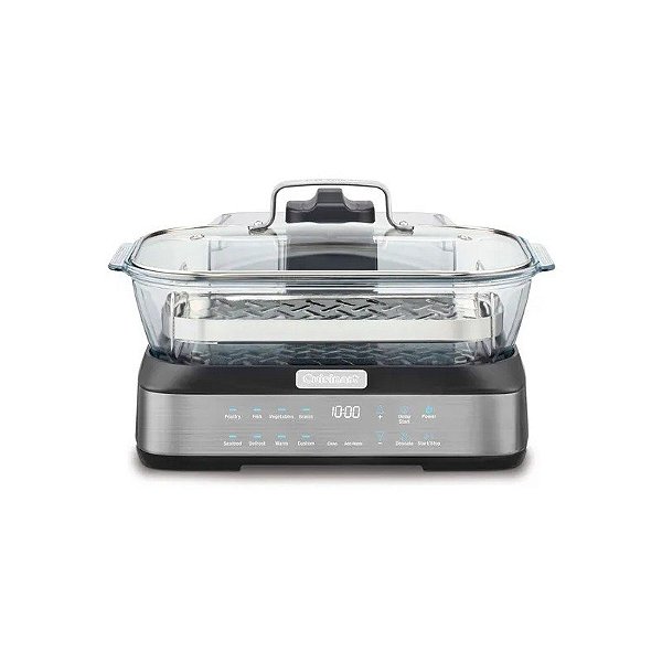 Cozinhador a Vapor Digital Cuisinart STM-4000 8 Programas 1600W 6L - 110V
