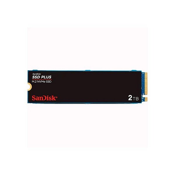 SSD Interno Sandisk M.2 Nvme 2TB Plus Geração 3.0 - SDSSDA3N-2T00-G26