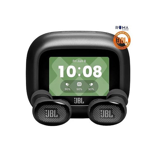 Fone de Ouvido Bluetooth JBL Live Buds 4 - Preto JBLLIVEBUDS4BLKAM