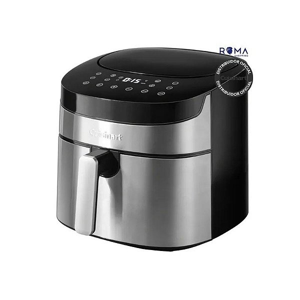 Cesta digital Air Fryer Cuisinart AIR700BRFP 1800W 7.2L - Preto
