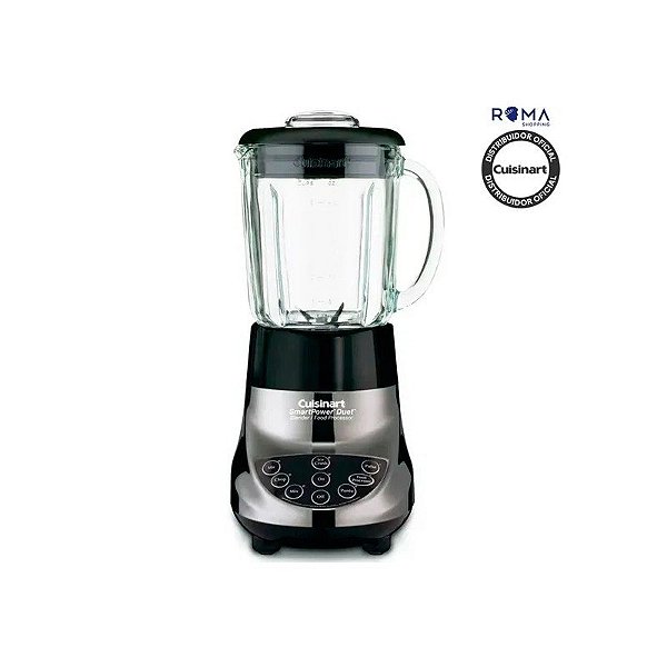 Liquidificador e Processador de Alimentos Cuisinart BFP-703BCP1 Smart Power Duet 110V