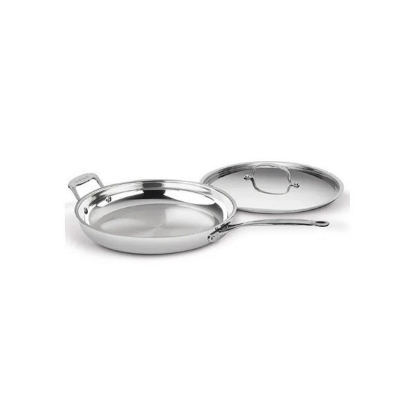 Frigideira Cuisinart 722-30HSSLC CC SS 30cm com Tampa