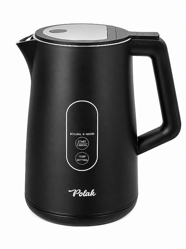 Chaleira Elétrica Inox Digital 1,8L Base 360° Polak 127V