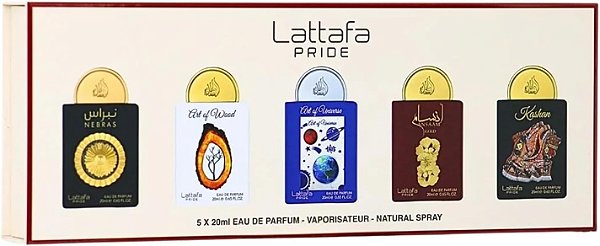 Perfume Kit Lattafa Pride N3 5x20ml Unisex