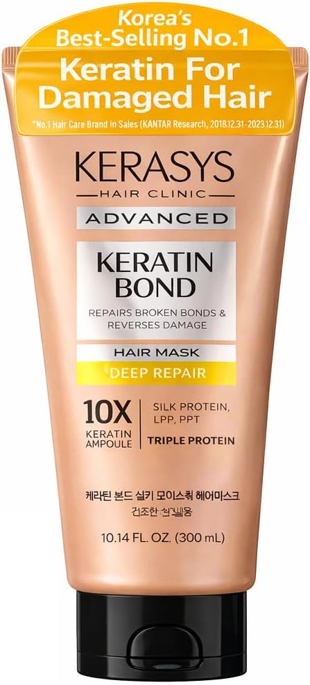 Kerasys - Advanced Keratin Bond Deep Repair 10X Hair Mask 300ml