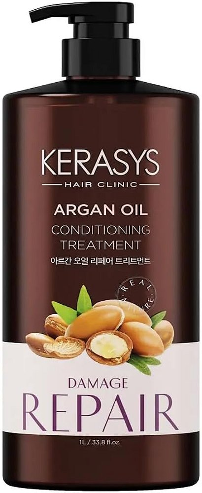 Kerasys Argan Oil Tratamento Máscara de Nutrição Profissional 1L