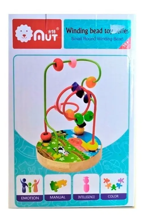 Brinquedo Educativo Aramado Divertido Pequeno Montessori