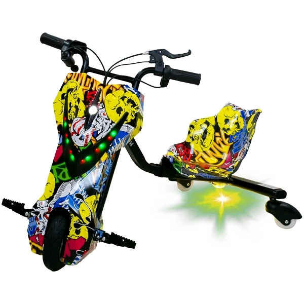 Triciclo Elétrico Audisat TE-8W 8" Bluetooth Speaker 100KG