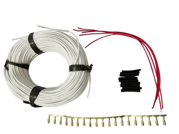 Kit Resistência Siliconada 10 W/m 220V - Corte de 2 a 4 Metros