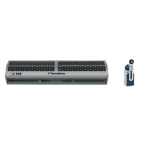 Cortina de Ar Inox 304 Fim de Curso 220V TC3000I2 Tecnolatina