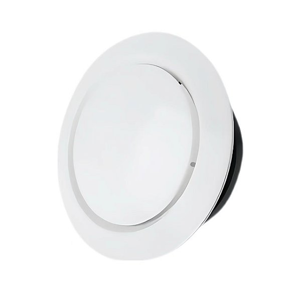Difusor de Ar Redondo em ABS Regulável